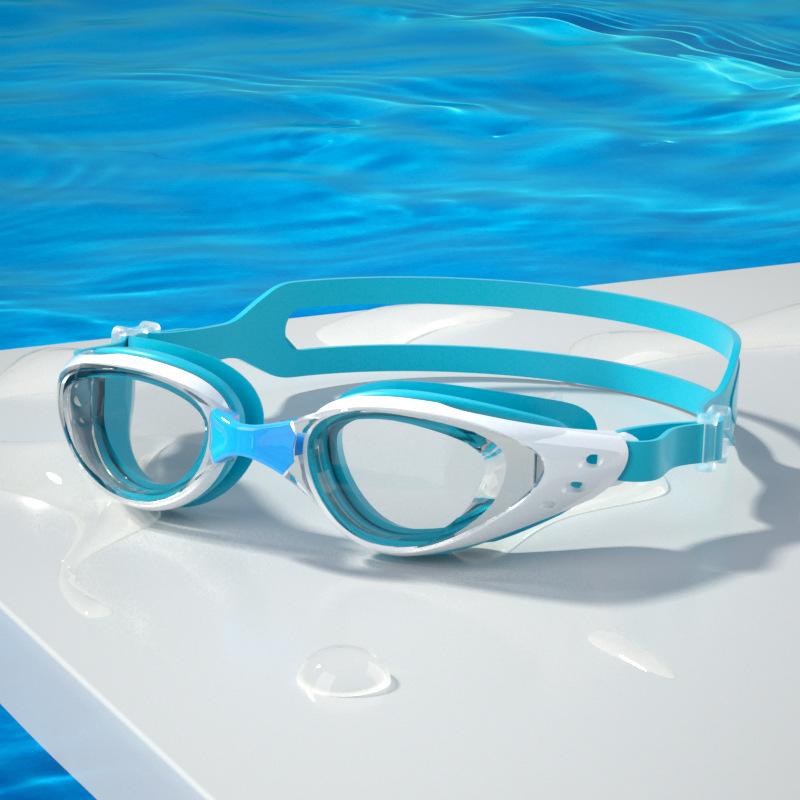 Myopia Swim Goggles Waterproof and Fog-proof Hd Transparency Factory Wholesale Lightweight Design Comfortable Fit Practical Daily Use