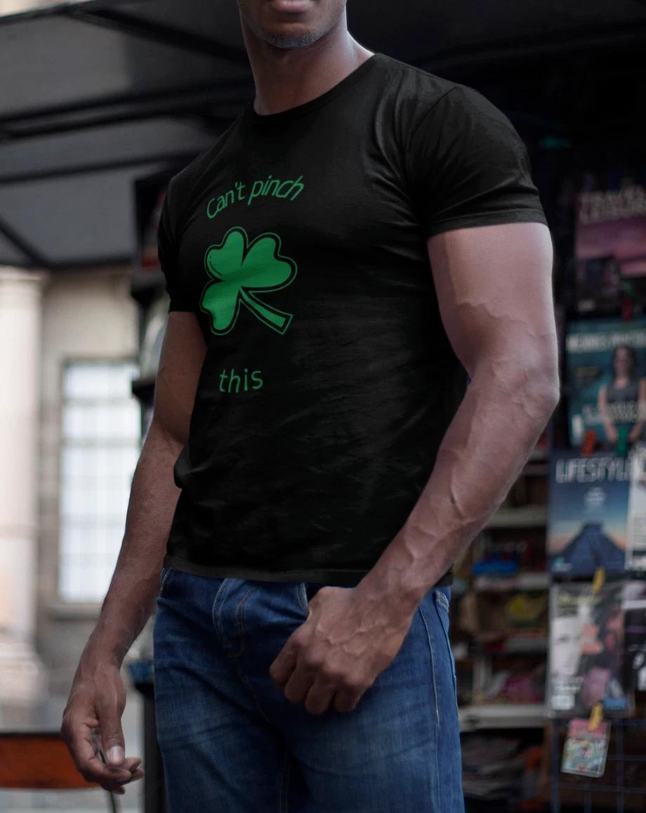 Can t Pinch This T Shirt St Patricks Day Irish Pub Shamrock Lucky Gift Tee Luck L