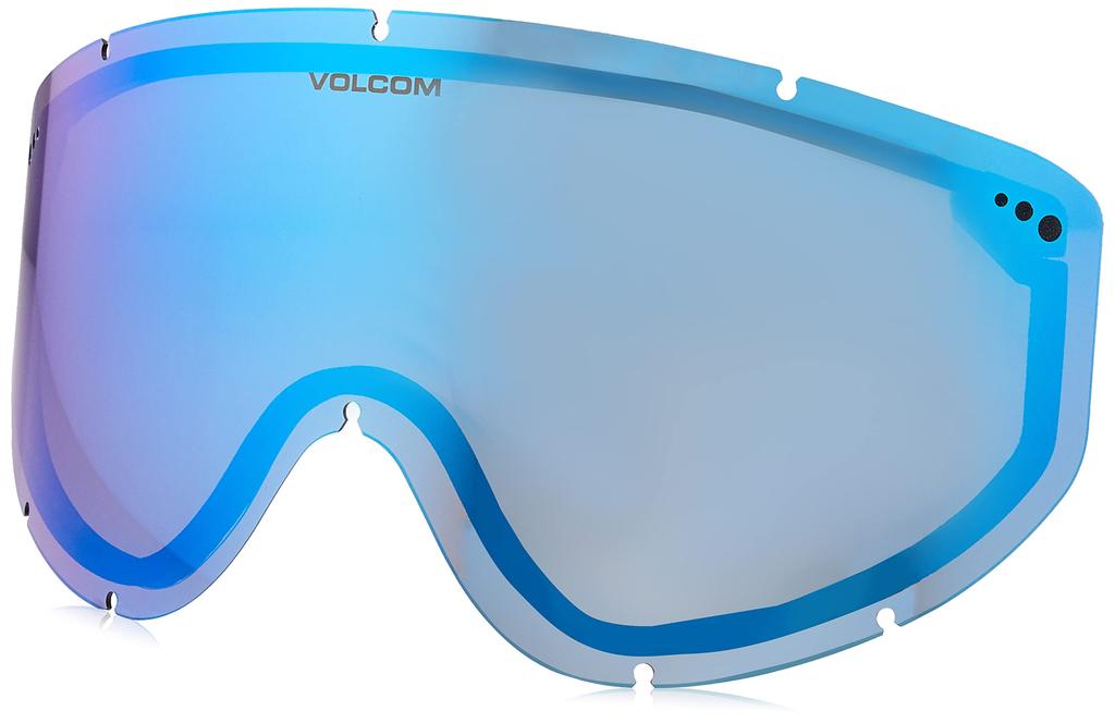 Volcom Unisex Spare Lens UV Footprint Lens Blue EA (Anti-Fog, Anti-Scratch, Protection) / / Ski/Snowboard