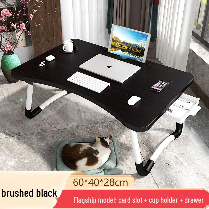 Foldable Laptop Bed Desk - Floor Sitting Table for Bedroom or Dorm Study