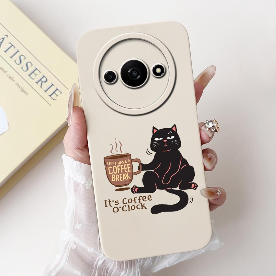 For Xiaomi Redmi A3 4G Case Luxury Art Painted Cover For Redmi A3 A2 A1 RedmiA3 RedmiA1 Phone Casing Soft Fundas ShockProof