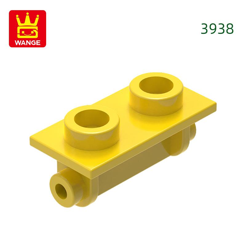 322 Stück/Los 3938 1x2 Scharnier Premier Platte Bausteine Moc Technische Komponenten Funktioniert Mit featuring Steine DO-IT-
