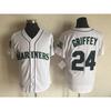 Vintage Seattle Mariners Baseball Jersey Unisex Embroidered Sport Shirt Casual Wear Fan Apparel
