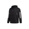 Jackets Men's Black Hooded Moderate Other FM5325
