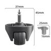 3Pcs Traveling Wheel For Narwal J4/J5 Robot Cleaner Parts Universal Wheel Attachments With Bracket-B61B