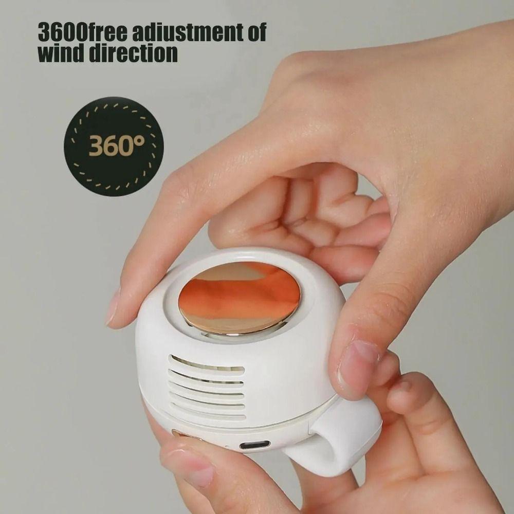 3-Speed Mini Whirlwind Multifunctional Powerful Body Cooler Personal Waist Clip Fan Farm