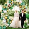 Forest Green Garland Arch Kit Macaron Green Balloon Party Decor Wedding  Jungle Safari Theme Party Baby Shower Balloon