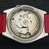 SEIKO 5 AUTOMATIC VINTAGE 7009A JAPAN MENS RED COLOR DIAL WATCH a702336-5 R124-a702336