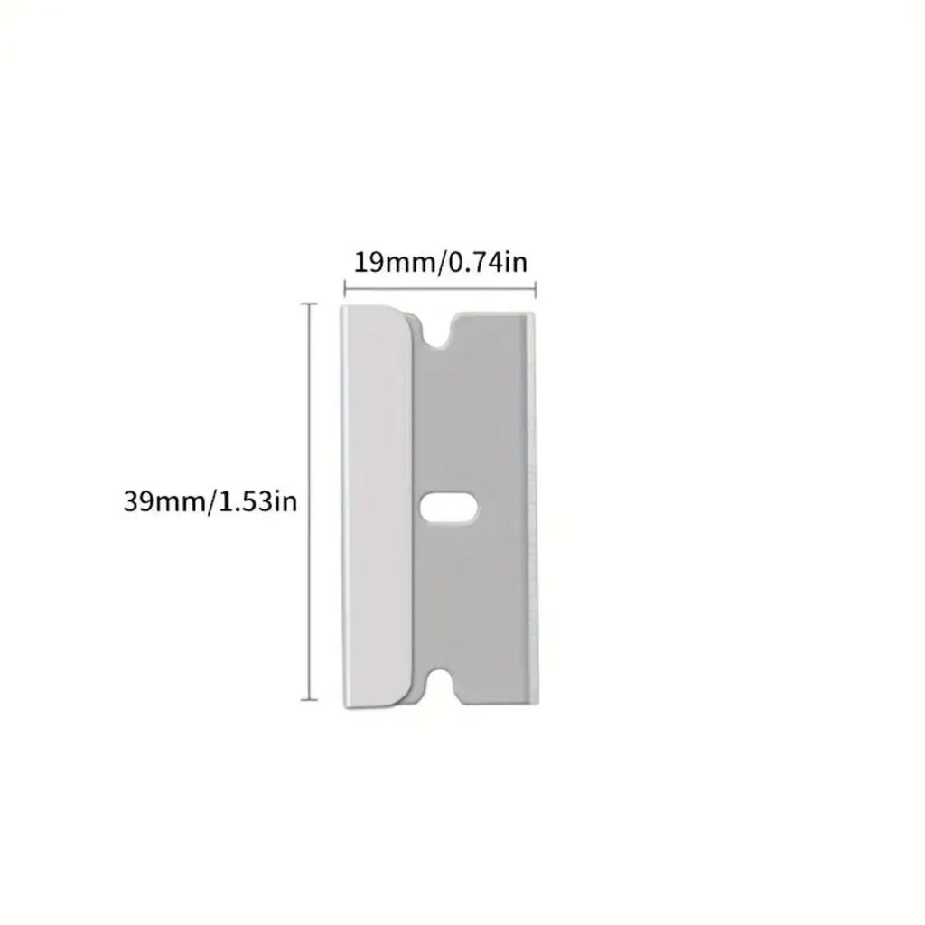 Durable Metal  Scraper Set - Versatile Tool  Easy Window and Glass Cleaning, Removes Stickers, Paint, Labels