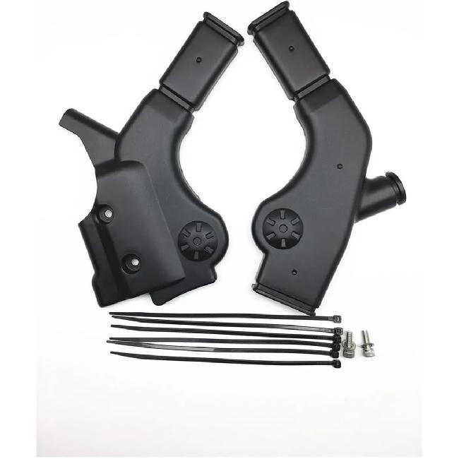 

Compatible With KLX125 KLX150 Motorcycle Accessories Frame Guard Protection Cover(Black) чёрный