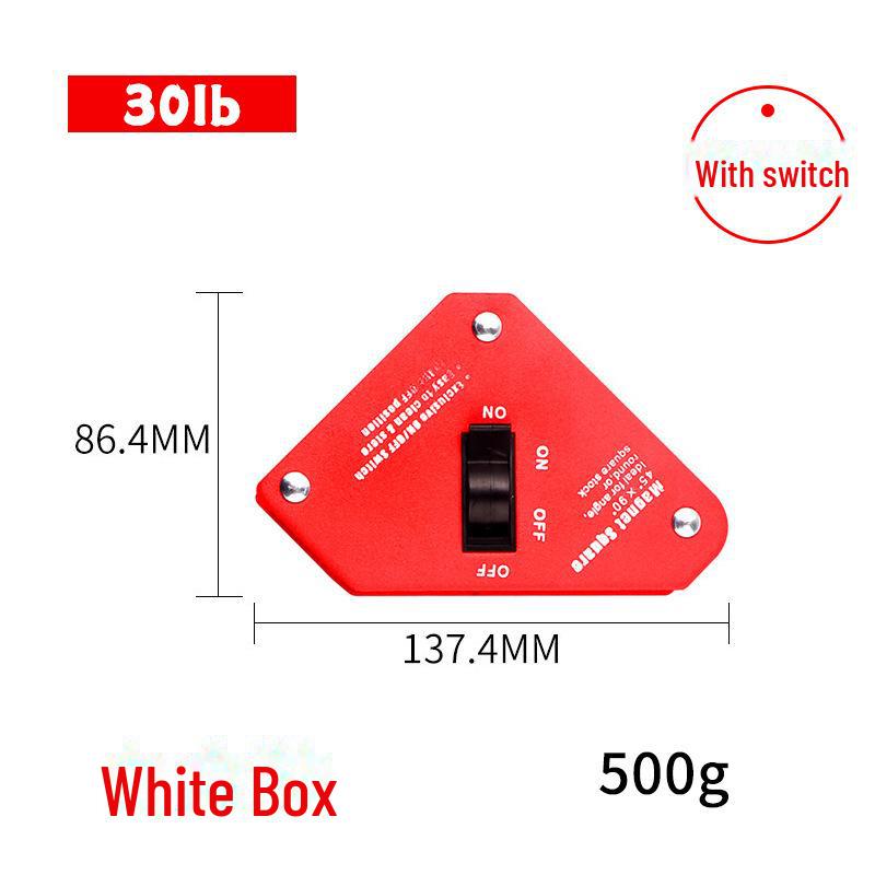 Magnetischer Schweißortungsgerät mit rechtwinkliger und mehrwinkliger Eisenaufnahme