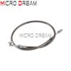 Motorcycle Braided Hydraulic Brake Hose Line Cable w/ ABS Controller Adapter Kit For Harley Softail M8 2018-2023 FXLR FXST FLSB