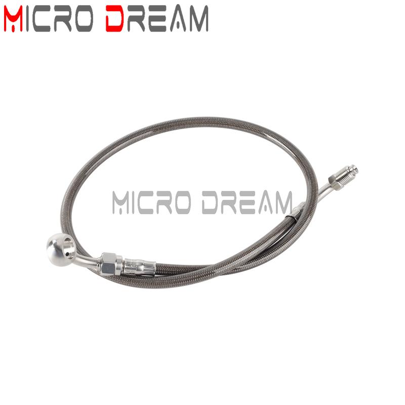 Motorcycle Braided Hydraulic Brake Hose Line Cable w/ ABS Controller Adapter Kit For Harley Softail M8 2018-2023 FXLR FXST FLSB