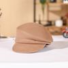 100% Pure Wool Custom Autumn and Winter Beret Designer Wedding Ladies New Peaked Cap Banquet Top Hat