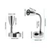RV Lights Interior Reading Lamp LED Bedside Lamp 3W RV Wall Sconce Light Fixtures Rotatable Spot Lights Boat Camper Van Lamp