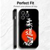 Judo Jiu Jitsu BJJ Brazilian Soft Phone Case for iPhone 16 16E 17 Air 15 Pro Max 14 Plus 13 Mini 11 12 7 Black Cover Back Shell