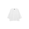 Women S Ribbed Sheer Crew Neck Knit  A524126508 