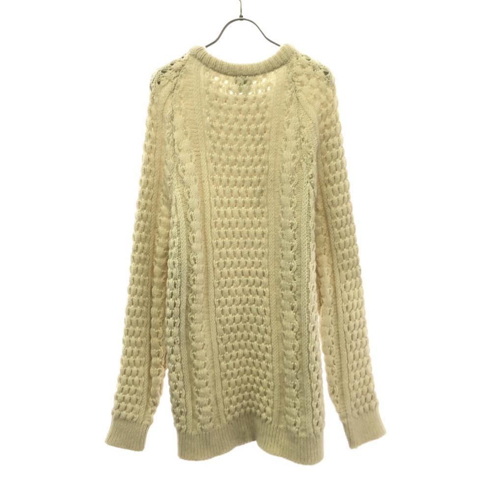 John Molloy 90s Old Long sleeve knit one piece beige Tunic Women Used