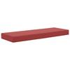 Outdoor Seat Cushion Burgundy 111.5 X 40 X 8 Cm