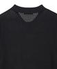 IL CORSO Mesh Collar Knit Black