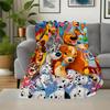 1pc, 101 Dalmatians Blanket Soft Throw for Home Decor, Gift Idea, Living Room, Travel, Camping