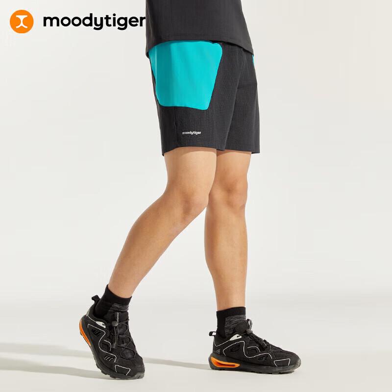 Moody Tiger Boys Air Supply Color-Block Tennis Shorts 130 угольно-черный