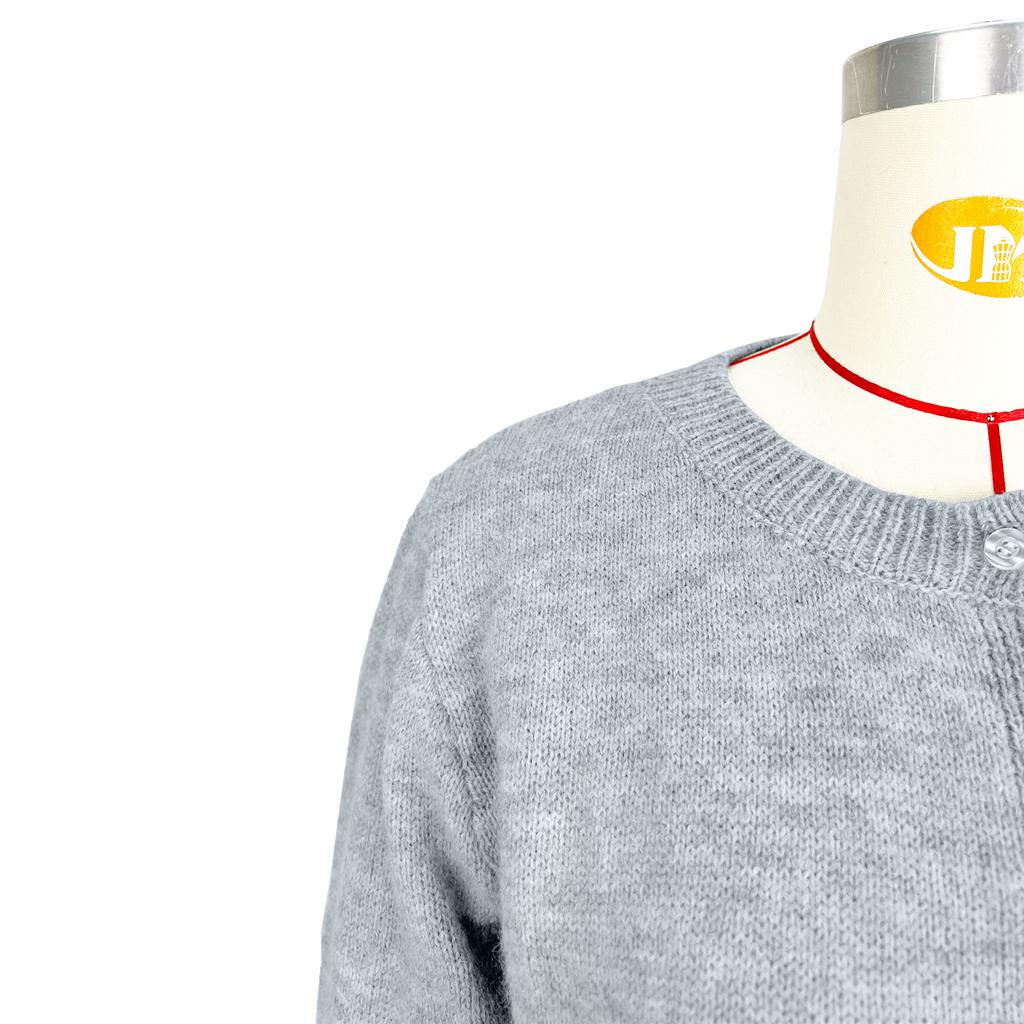 Women's Comfortable Casual Solid Color Knitted Cardigan Short Coat