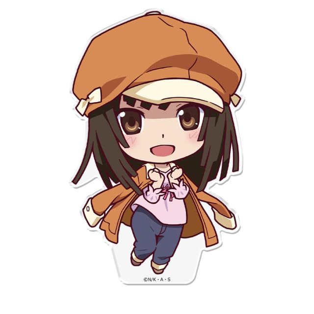 Акриловая фигурка Пуни Колле из серии Monogatari (с подставкой) Надеко Сенгоку