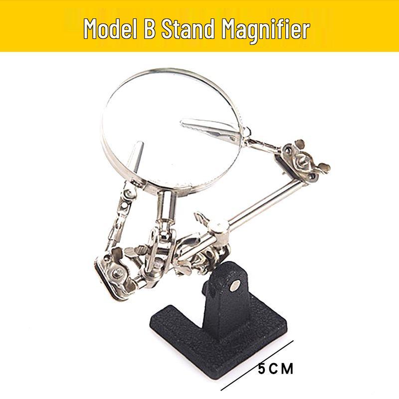 Rotating Universal Soldering Iron Stand with Clip for Jewelry Repair and Welding