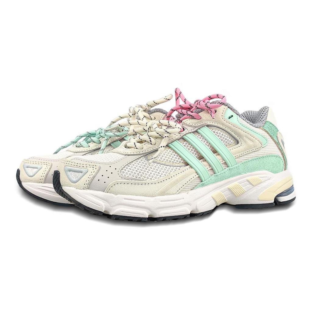 Adidas Originals Response Breathable Moisture Wicking Coverage Low top Training Running Shoes Unisex Beige Green GZ1562(Team116-OR)