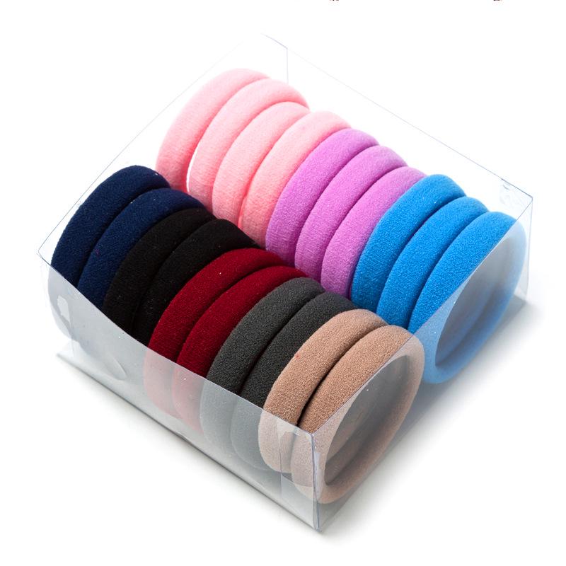 Seamless High Elasticity Korean Hair Tie: Durable, Non-Breaking Hair Band & Accessories