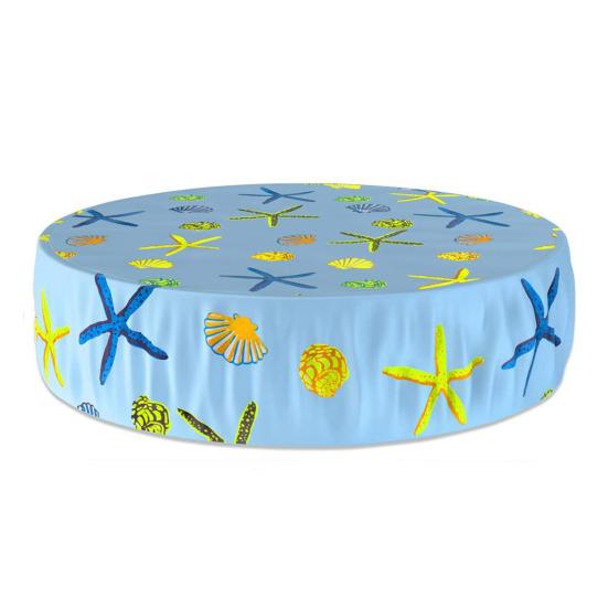 Foldable Swimming Pool Cover Collapsible Outdoor Tub Protector Waterproof PVC Coating Rainproof Dustproof Sunproof Round Pools Tables Grills Furniture S