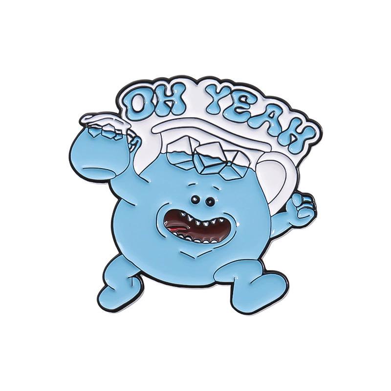 Versatile Cartoon Love Teeth Fun Badge: Quirky, Creative, and Exquisite Small Accessories for Clothing and Bags.