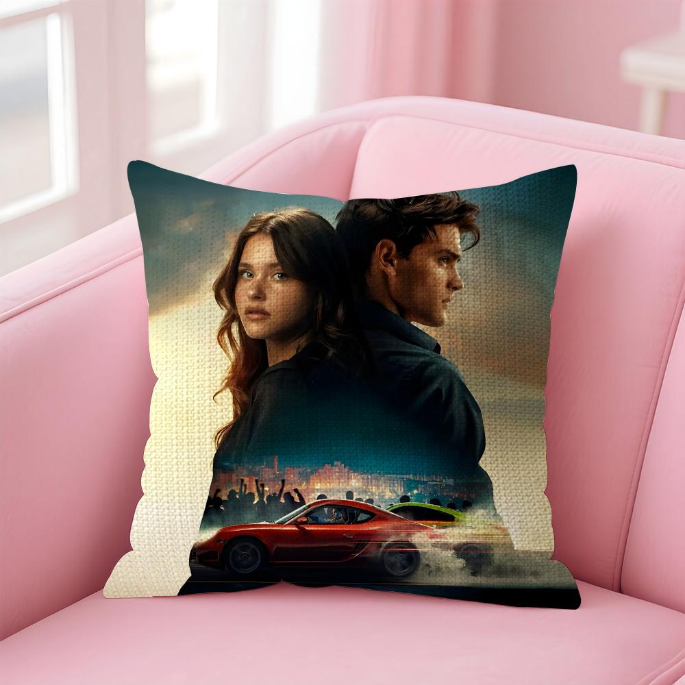 My Fault Culpa Mia Movie Cushion Cover Natural Linen Pillow Case DoubleSided Print Decorative Sofa Pillowcase Home Decor Gift