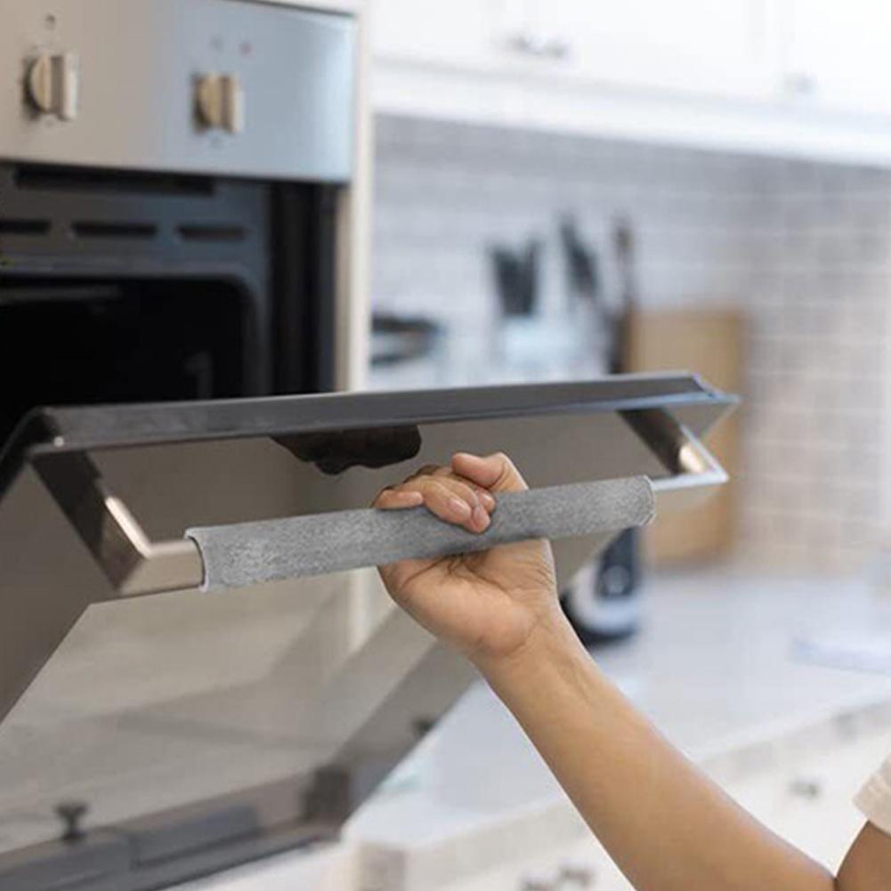 1/2Pcs Handmade Decor Protector Keep Off Stains Fingerprints Refrigerator Door Handle Cover Versatile Dustproof Kitchen Supplies