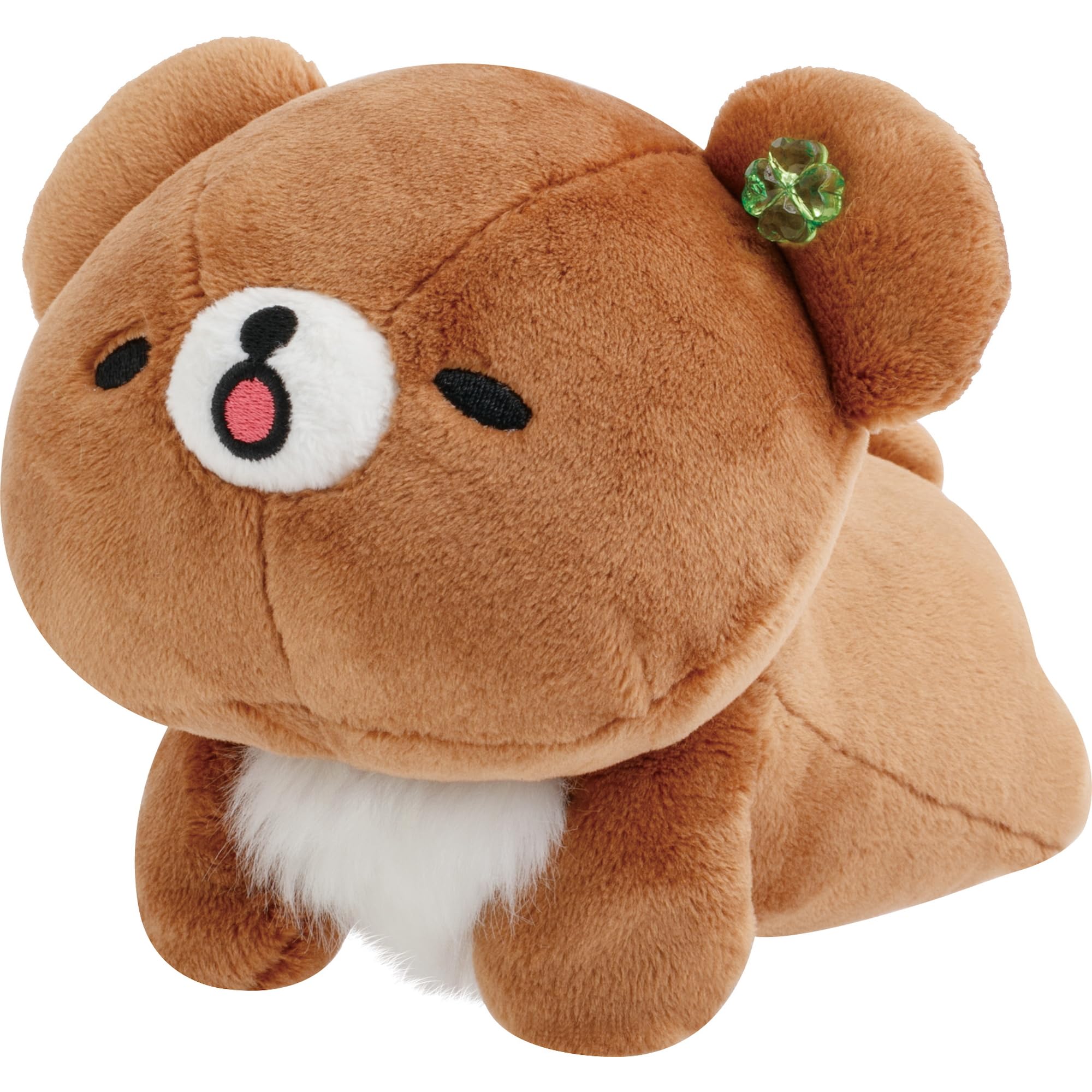 MV64201 Rilakkuma Kumakyun Stretchable Plush Toy Chairoikoguma  Chairoikoguma s Days