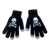 Unisex Pekskärms Halvfingerhandskar - Tunn Modell för Höst- och Vintersporter, Utomhusaktiviteter och Halloween