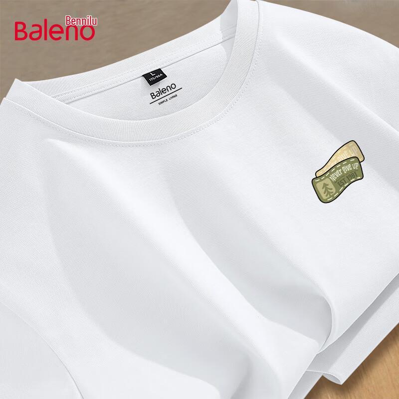 Baleno Men's Pure Cotton Long Sleeve Round Neck T-Shirt