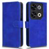 For Itel P65 Leather Case Skin-Feel Anti-Drop Wallet Flip Phone Cover