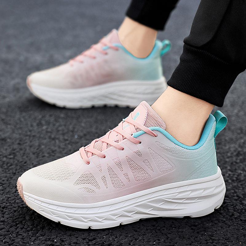 2024 new couple sports shoes men's and women's lightweight casual shoes trendy mesh breathable running shoes live casual shoes