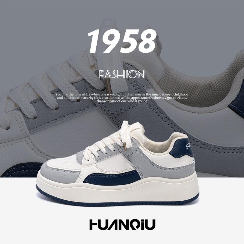 Global trend board shoes men's ZHQ-ZL9017 summer men's shoes versatile thick sole heightening men's breathable casual shoes