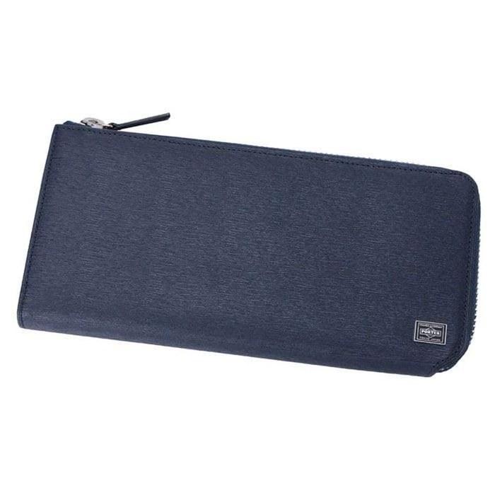 Porter Current Long Wallet L-Zip 052-02210 (Navy)