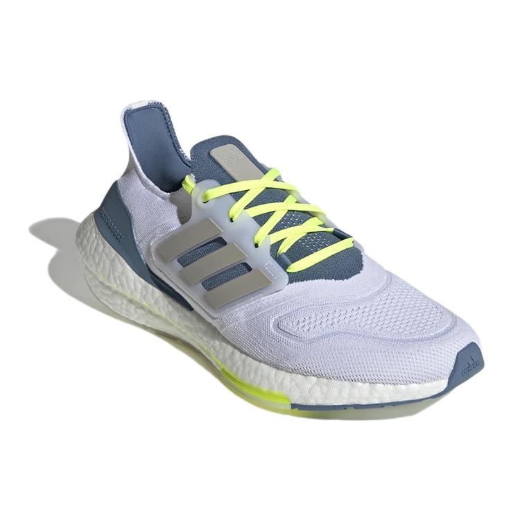 New Adidas Ultra Boost 22 White Metal Grey Linen Green GX5912