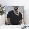 Anuel AA  Rapper Singer Pillow Covers Merchandise Soft Cushion Cover Decoration  Pillow Case Cover Sofa Multi Size