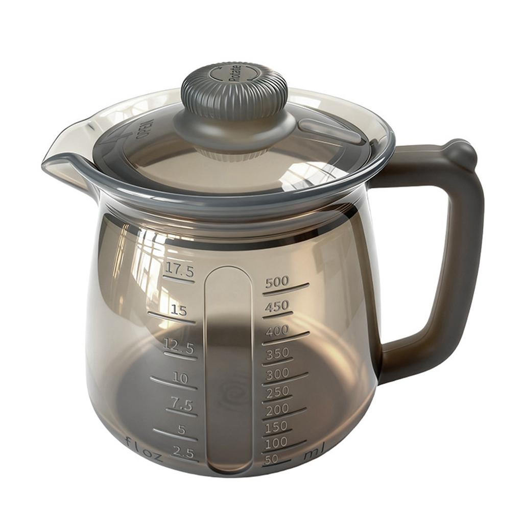 Food Grade Silicone Multi Functional Hot Milk And Coffee And Kitchen Storage Pot 500ml