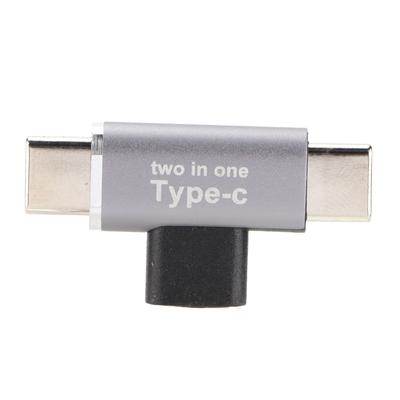 2 in 1 TypeC Buchse auf Micro Stecker Adapter für IPhone TypeC Handy Upgarde Zubehör(Doppelte Typ-C-Schnittstelle )