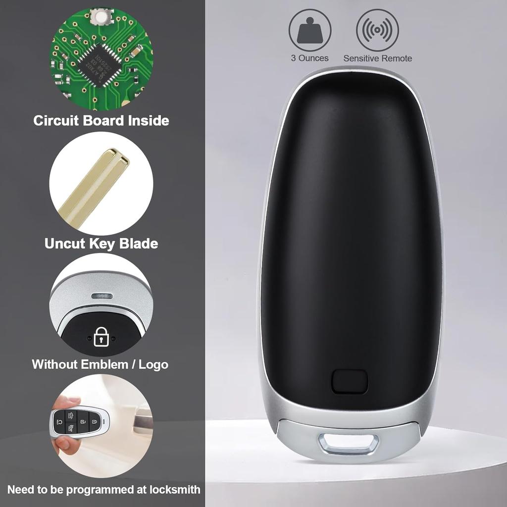 Keyless Entry Proximity Remote Key Fob Replacement for Hyundai Santa Cruz 2022 TQ8-FOB-4F27 95440-K5010 433MHz