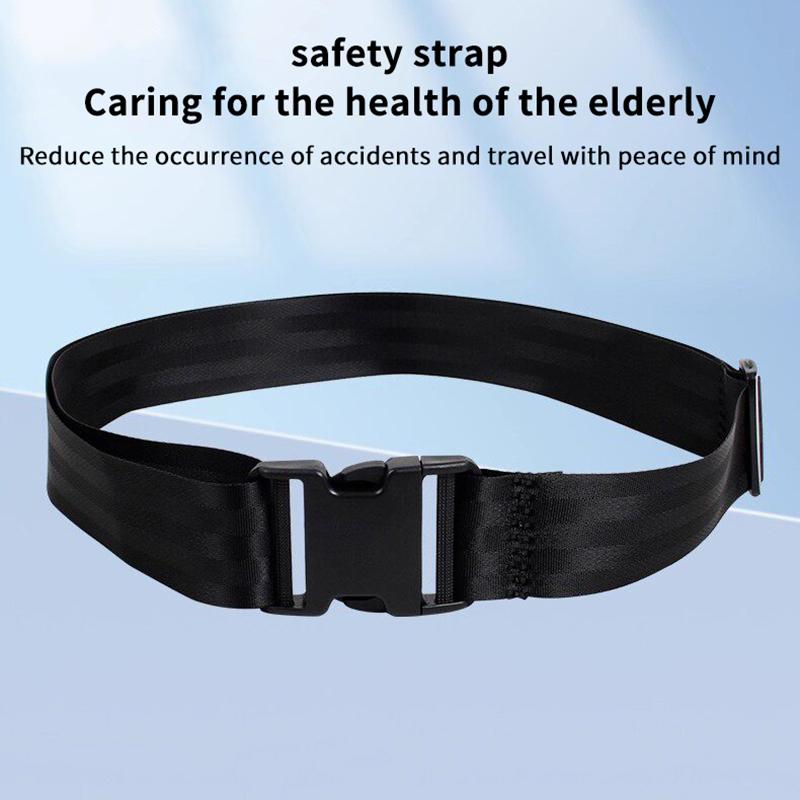Wheelchair Seat Belt Adjustable Quick Release Restraints Straps Chair Waist Lap Strap For Elderly Or Legs Patient Care