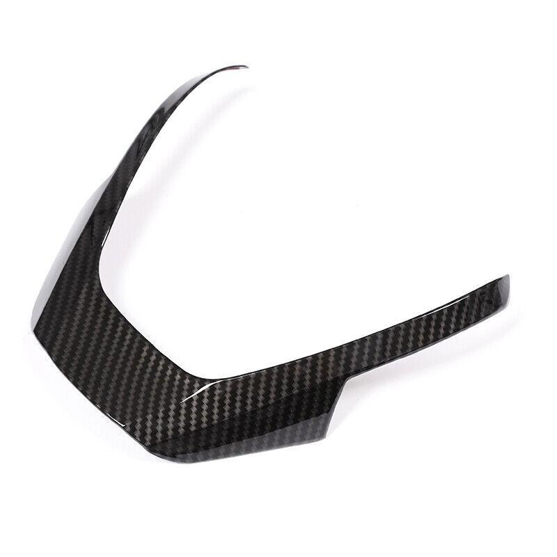 For BMW X3 F25 X4 F26 2011-2017 ABS Carbon Fiber Steering Wheel Sheet Cover Trim