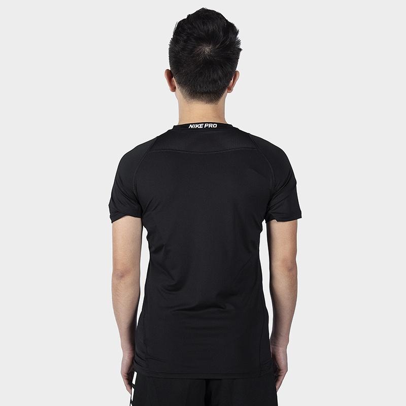 Nike Pro Top Short Sleeve Training Tight Black Men's 838094-010